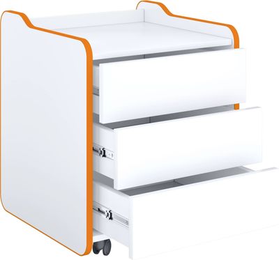 Тумба Vmmgame Case 50 White Orange / CS-2WEOE